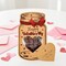 Wrapables 48pk Valentines Day Card Set, Mason Jar Happy Valentines Cards with Party Favor Bags for Classroom Exchanges (Candy Not Included)